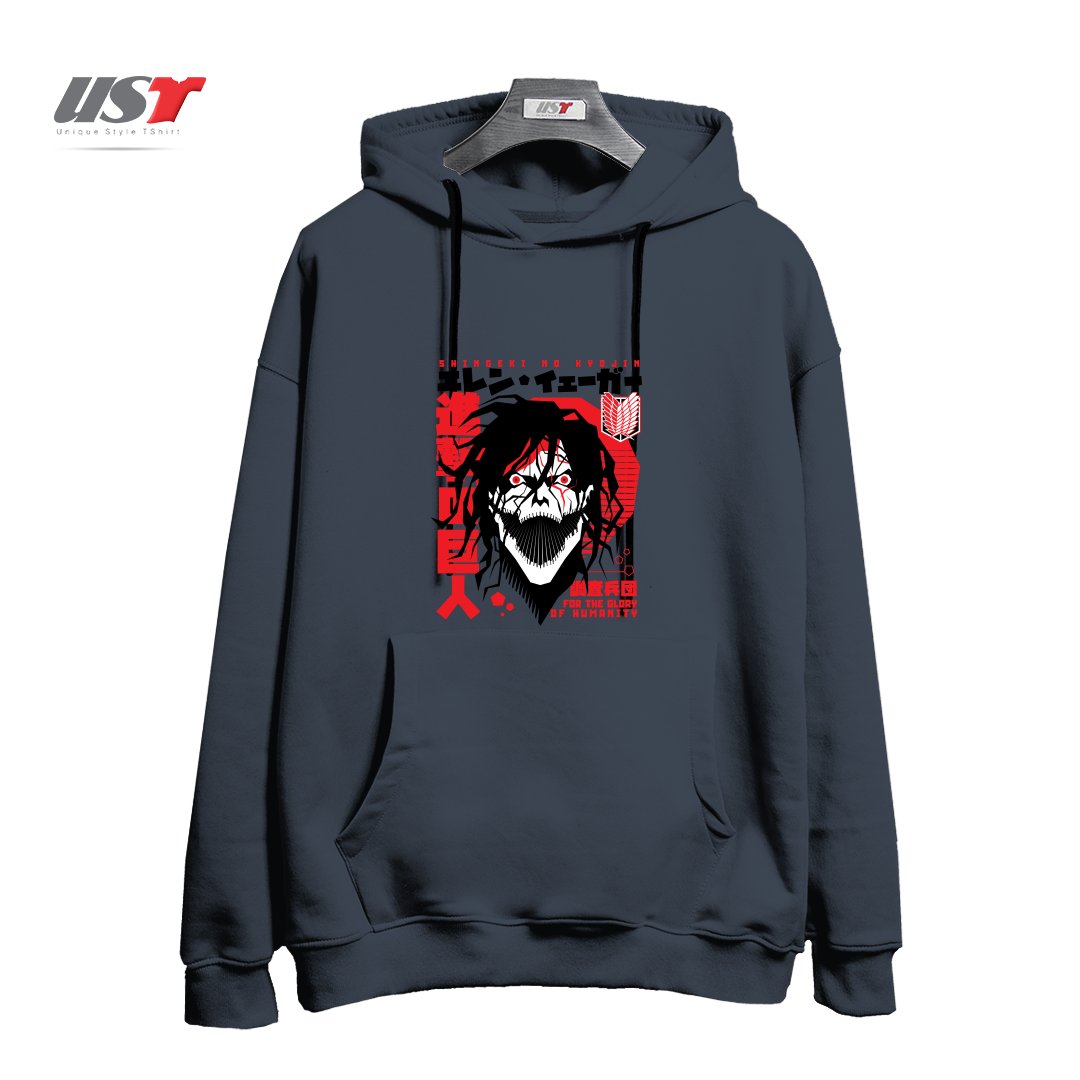 هودی اورسایز طرح titan