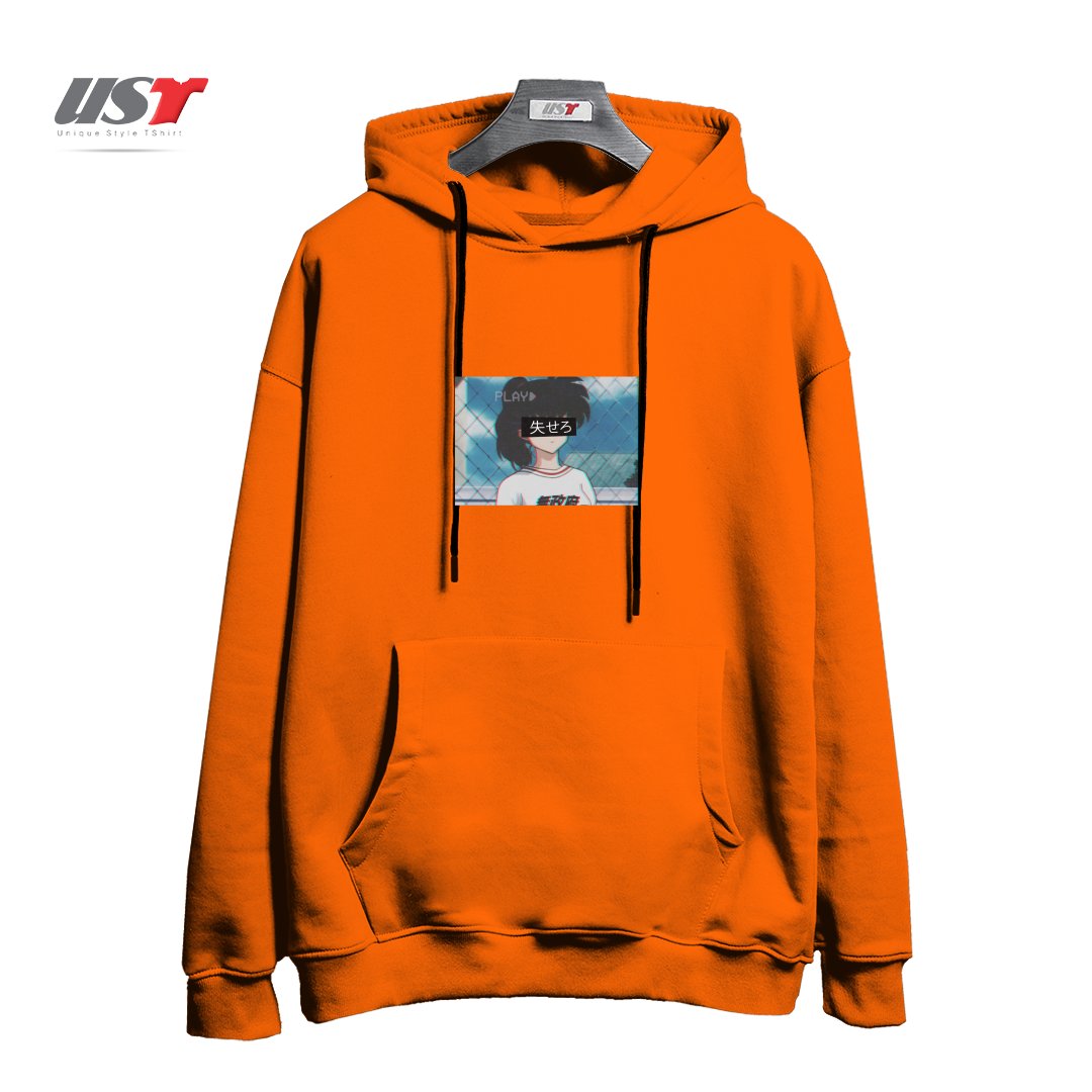 هودی اورسایز طرح Anime Aesthetic