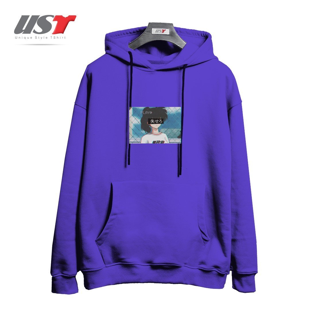 هودی اورسایز طرح Anime Aesthetic