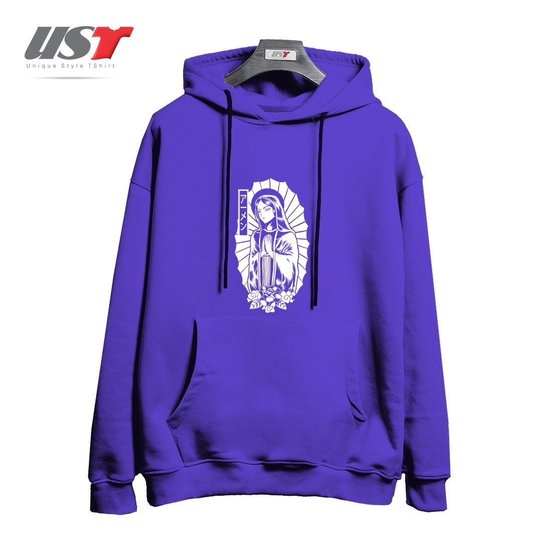 هودی اورسایز طرح Manga Mary