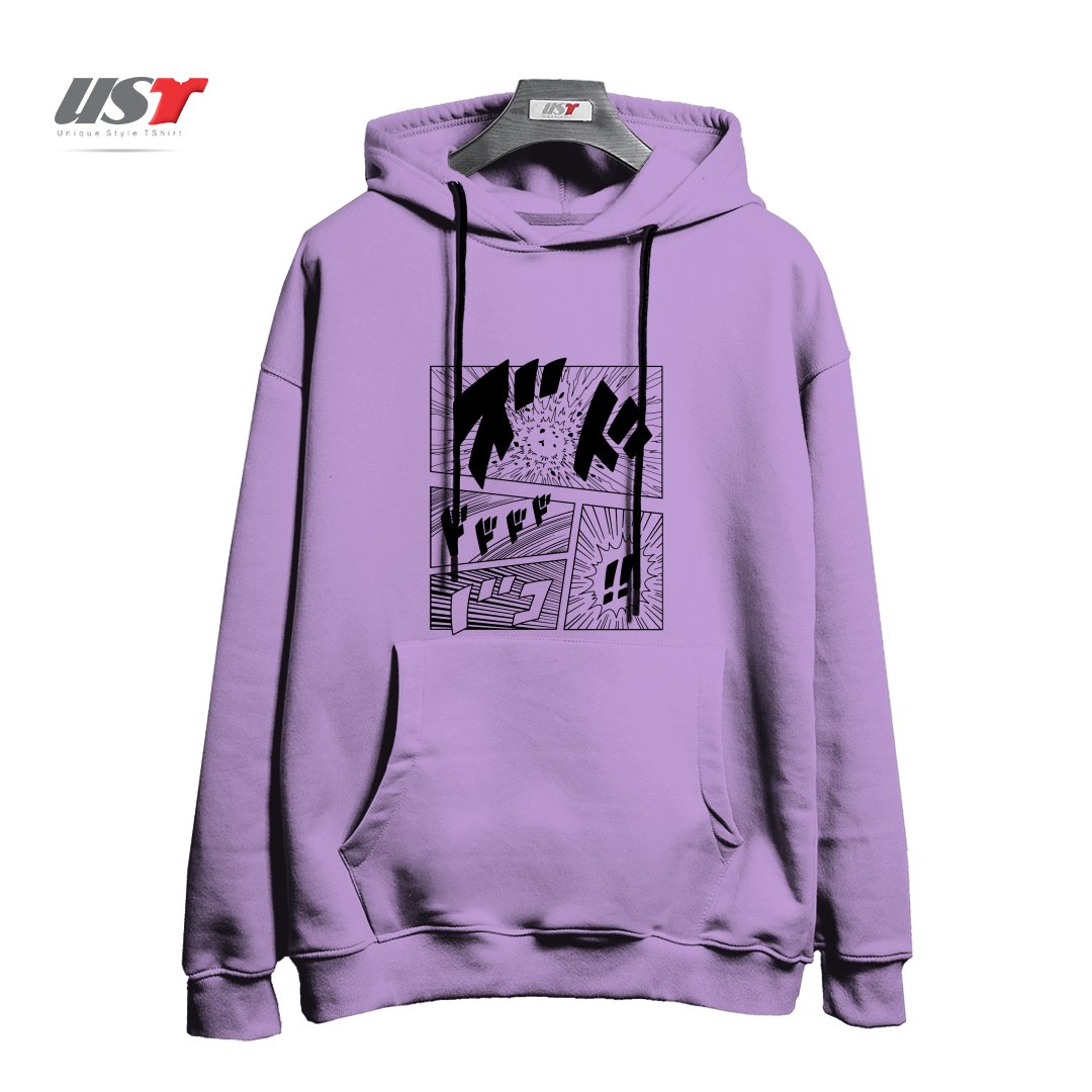 هودی اورسایز طرح Manga Page