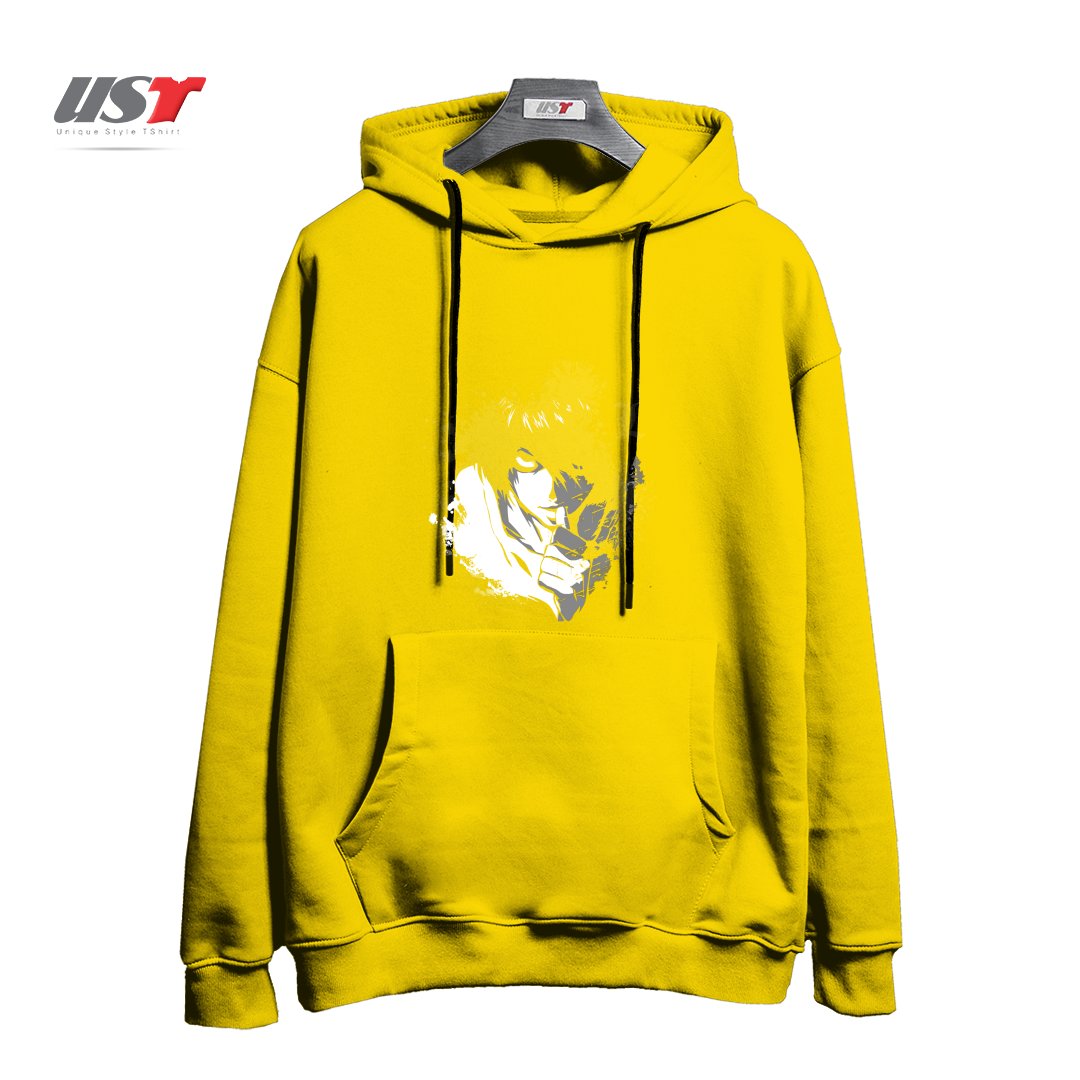 طرح The Detective هودی اورسایزرنگ زرد