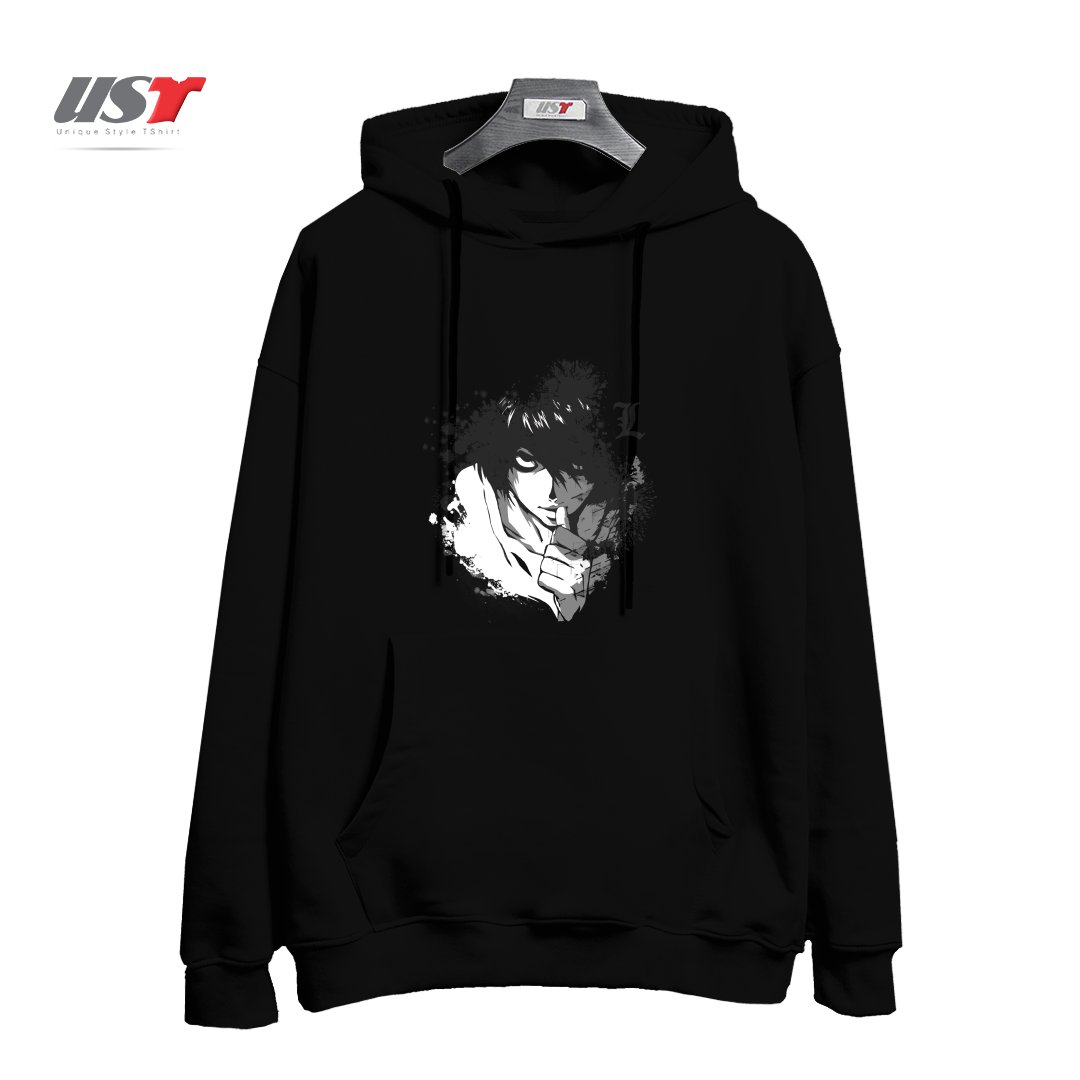 طرح The Detective هودی اورسایزرنگ مشکی