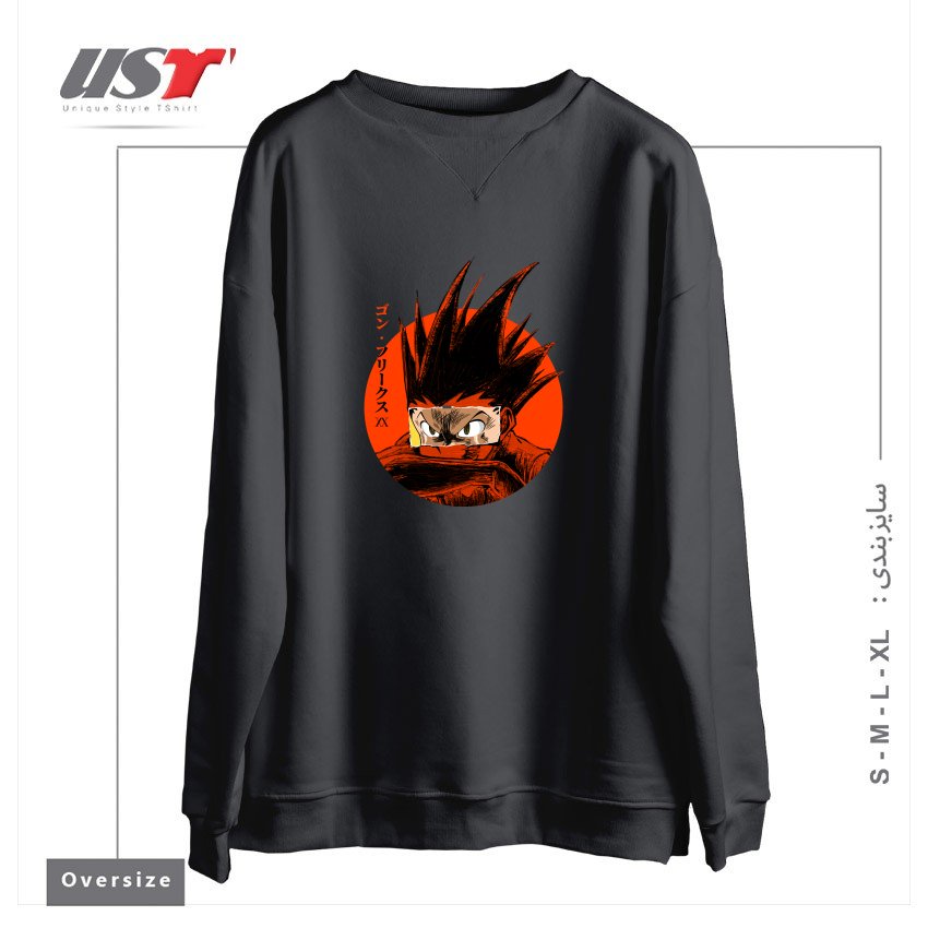 سوییشرت اورسایز طرح Rage