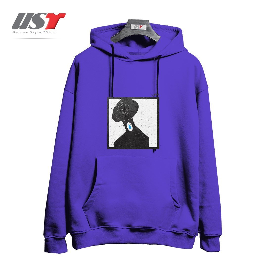 هودی اورسایز طرح بغض lump in throat