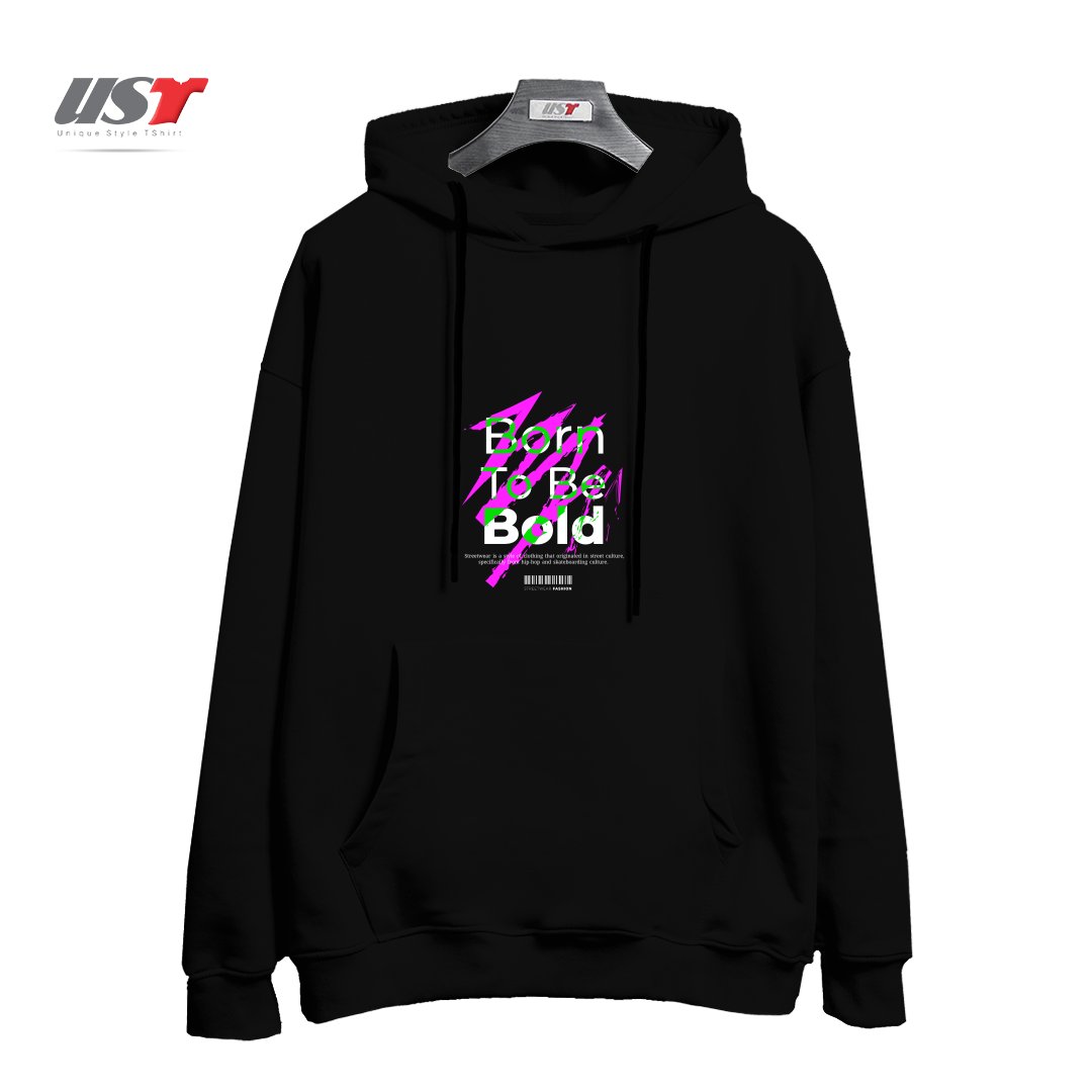 هودی اورسایز طرح typography 9