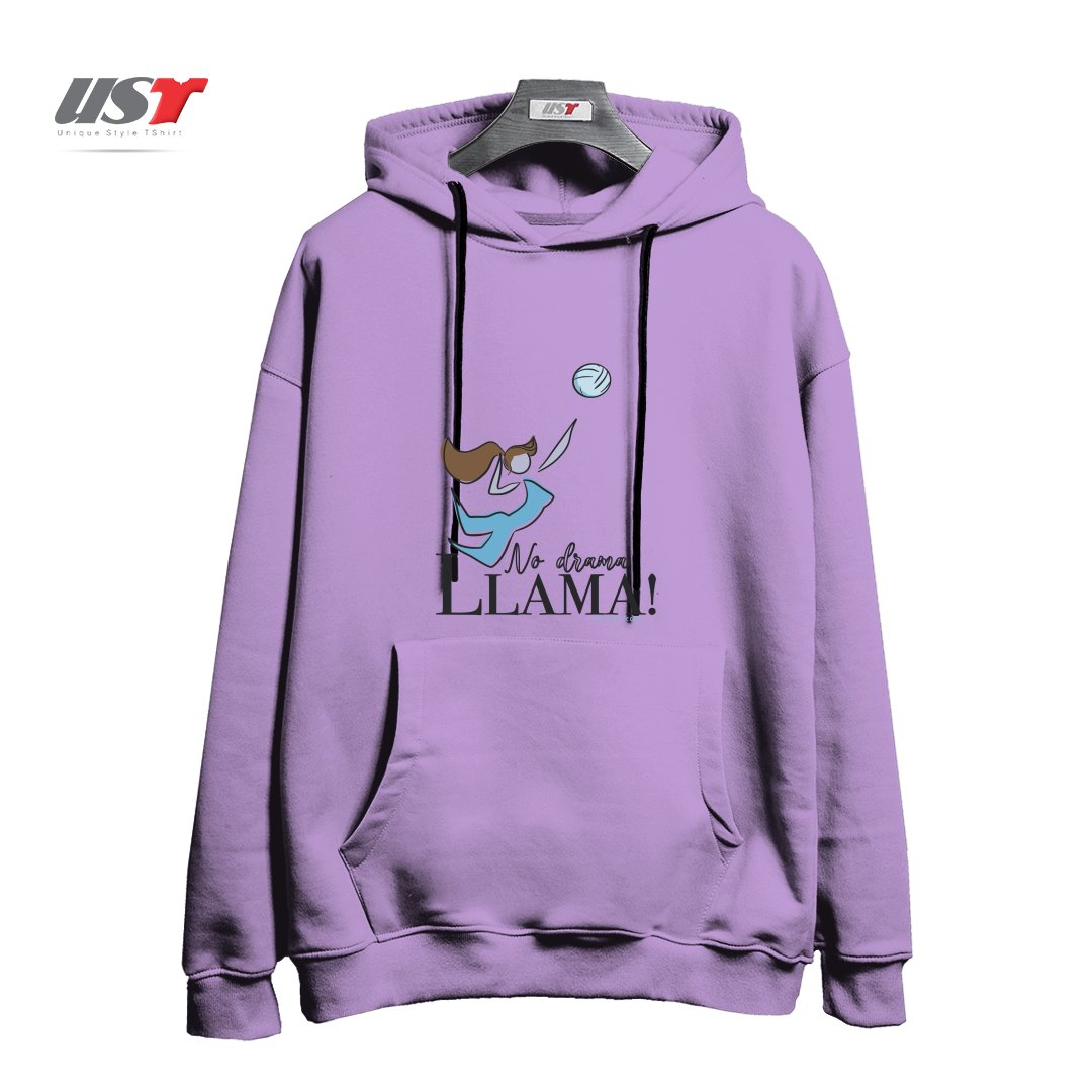هودی اورسایز طرح NO DRAMA LLAMA