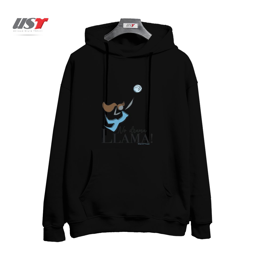 هودی اورسایز طرح NO DRAMA LLAMA