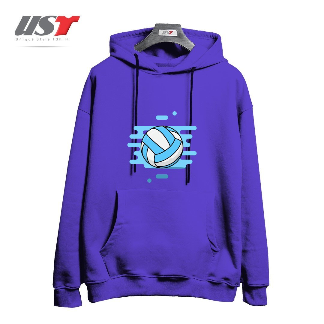 هودی اورسایز طرح VOLLEYBALL BALL