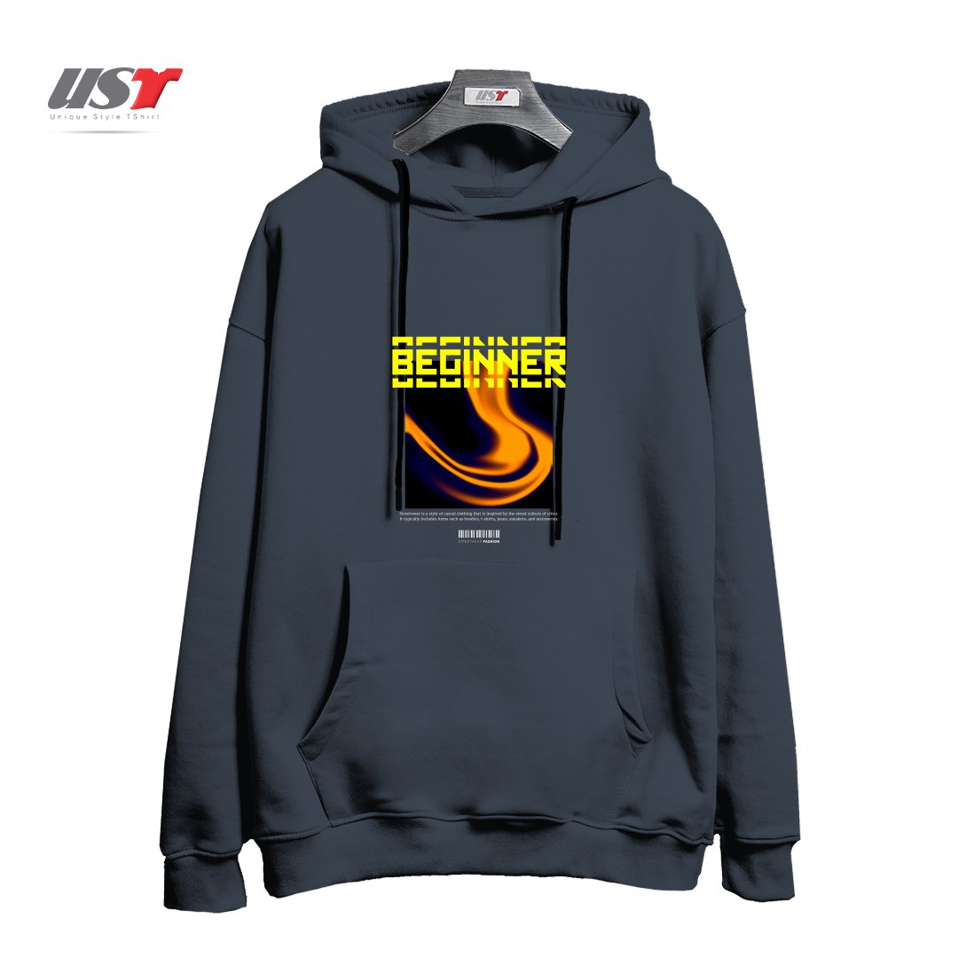 هودی اورسایز طرح typography 19