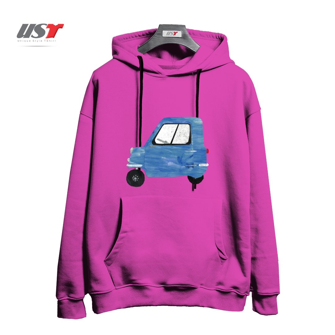 هودی اورسایز طرح CAR - PEEL P50