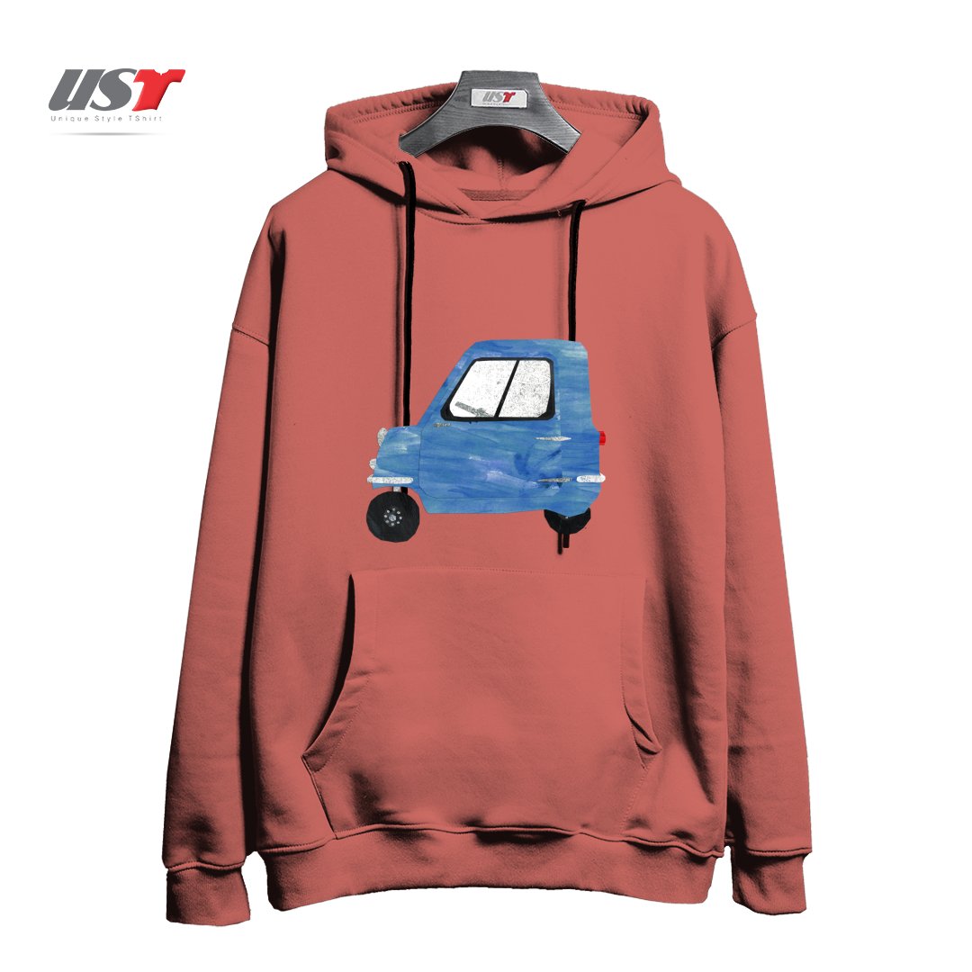 طرح CAR - PEEL P50 هودی اورسایزرنگ آجری