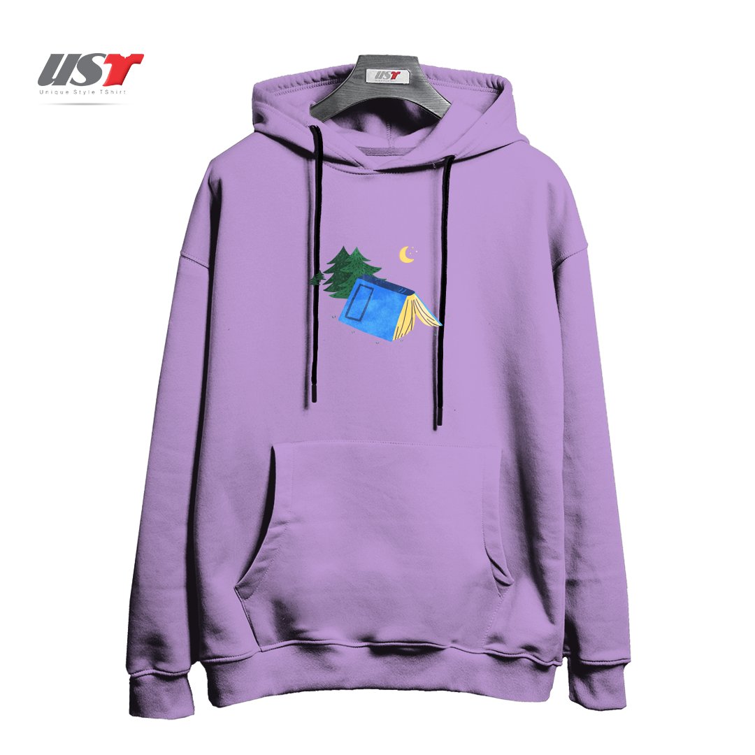 طرح BOOK CAMP هودی اورسایزرنگ یاسی