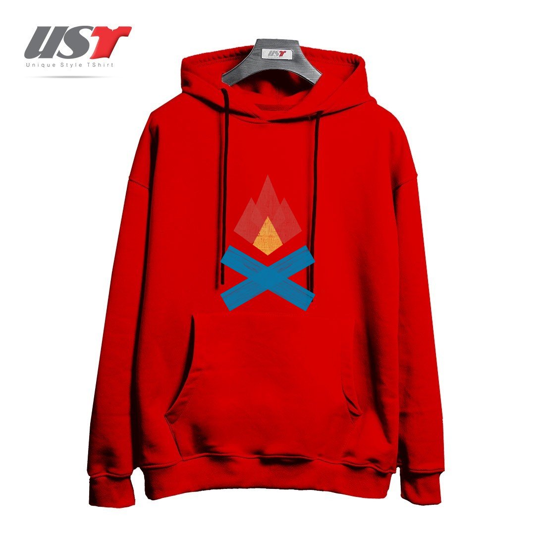 هودی اورسایز طرح BUILD FIRES. TELL STORIES.