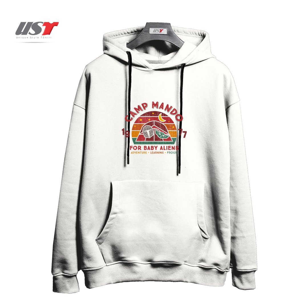 هودی اورسایز طرح CAMP MANDO