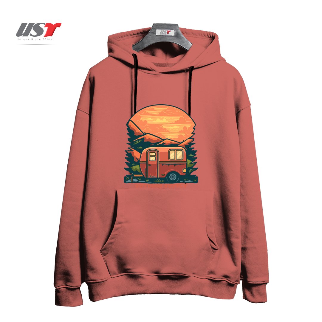 هودی اورسایز طرح CARAVAN