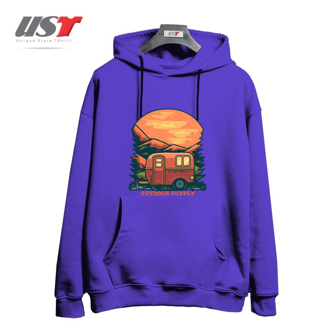 هودی اورسایز طرح CARAVAN