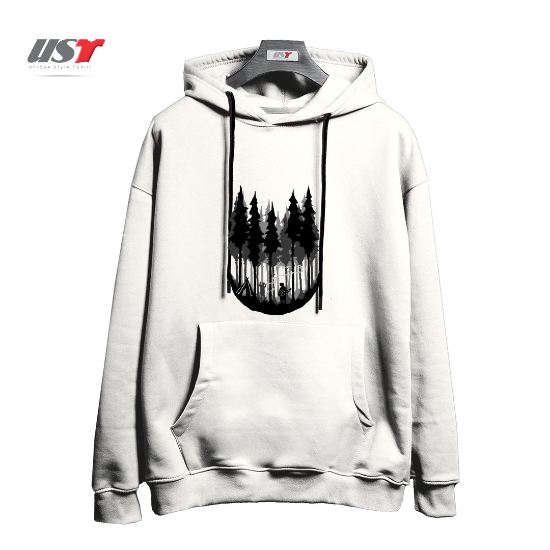 هودی اورسایز طرح ENJOY CAMPING