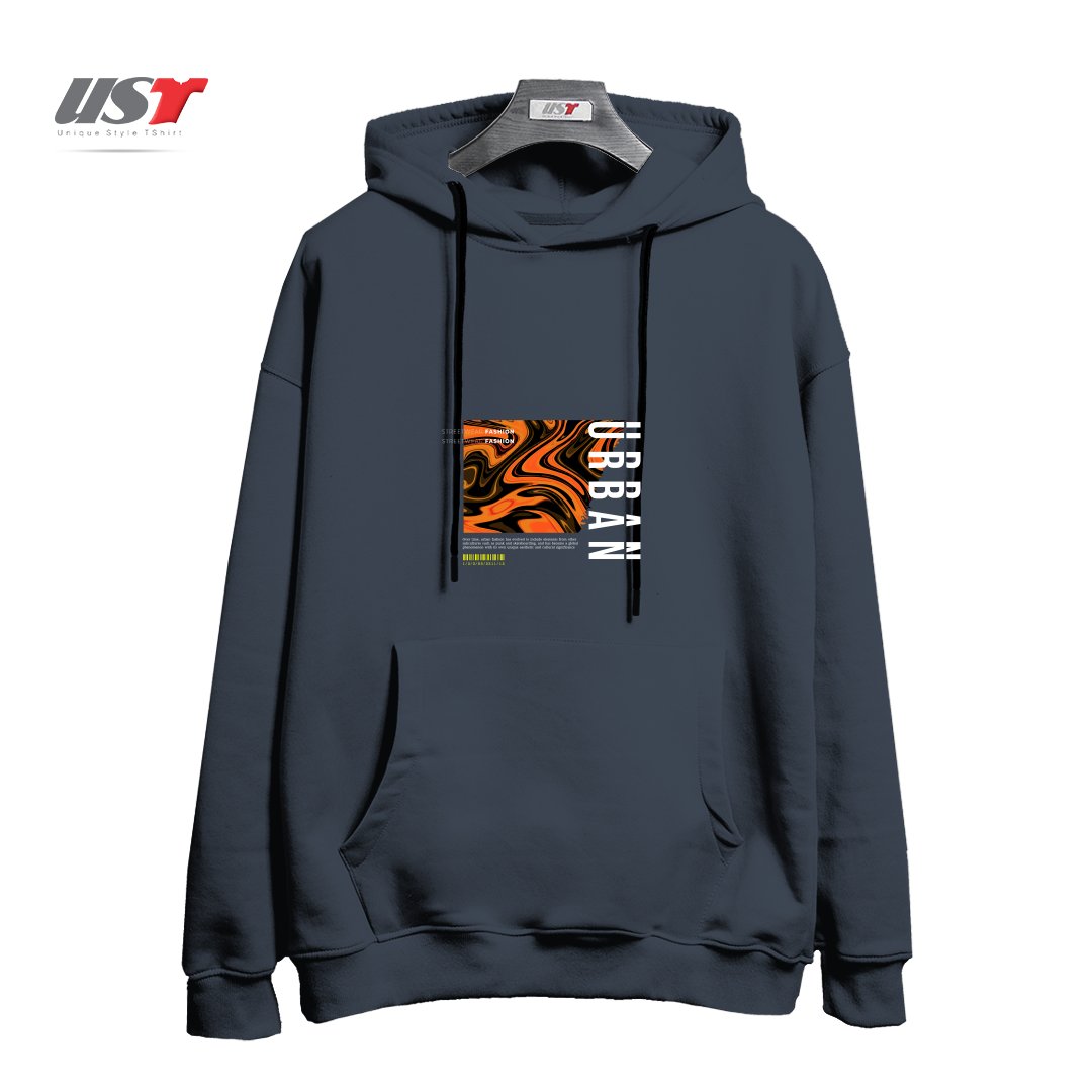 طرح typography 56 هودی اورسایزرنگ دودی