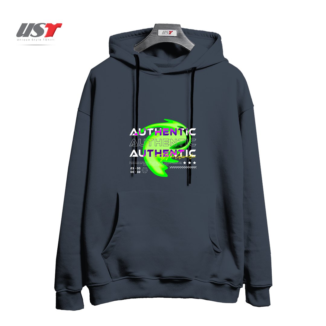 طرح typography 59 هودی اورسایزرنگ دودی