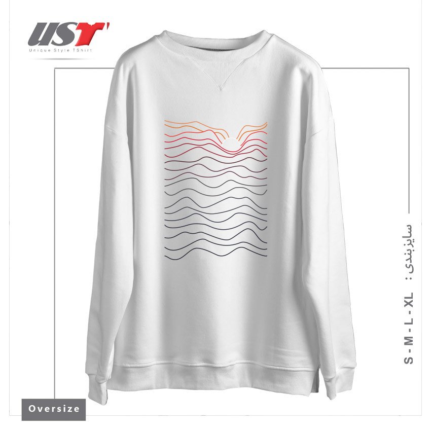 سوییشرت اورسایز طرح OUTONO II