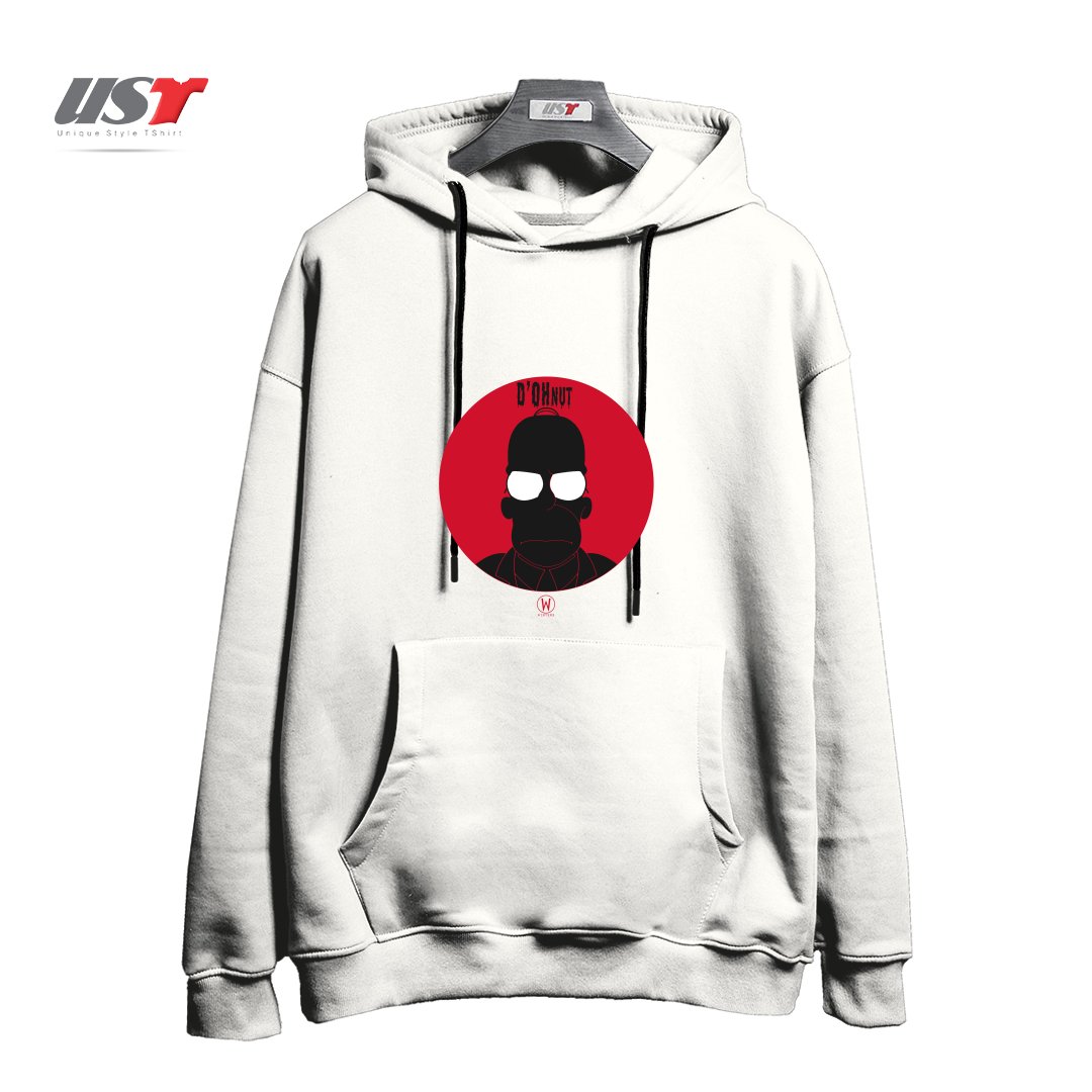 هودی اورسایز طرح D'OHNUT