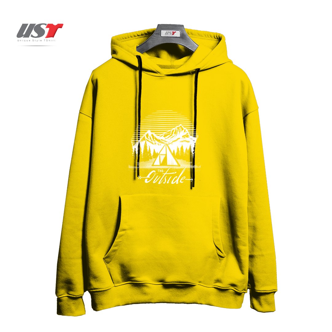 هودی اورسایز طرح THE OUTSIDE