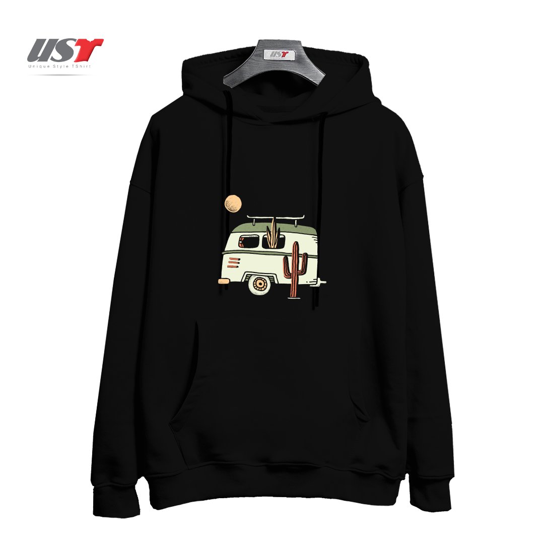 هودی اورسایز طرح VAN LIFE