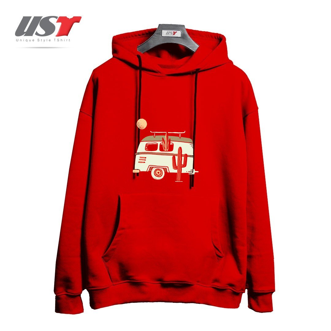 هودی اورسایز طرح VAN LIFE