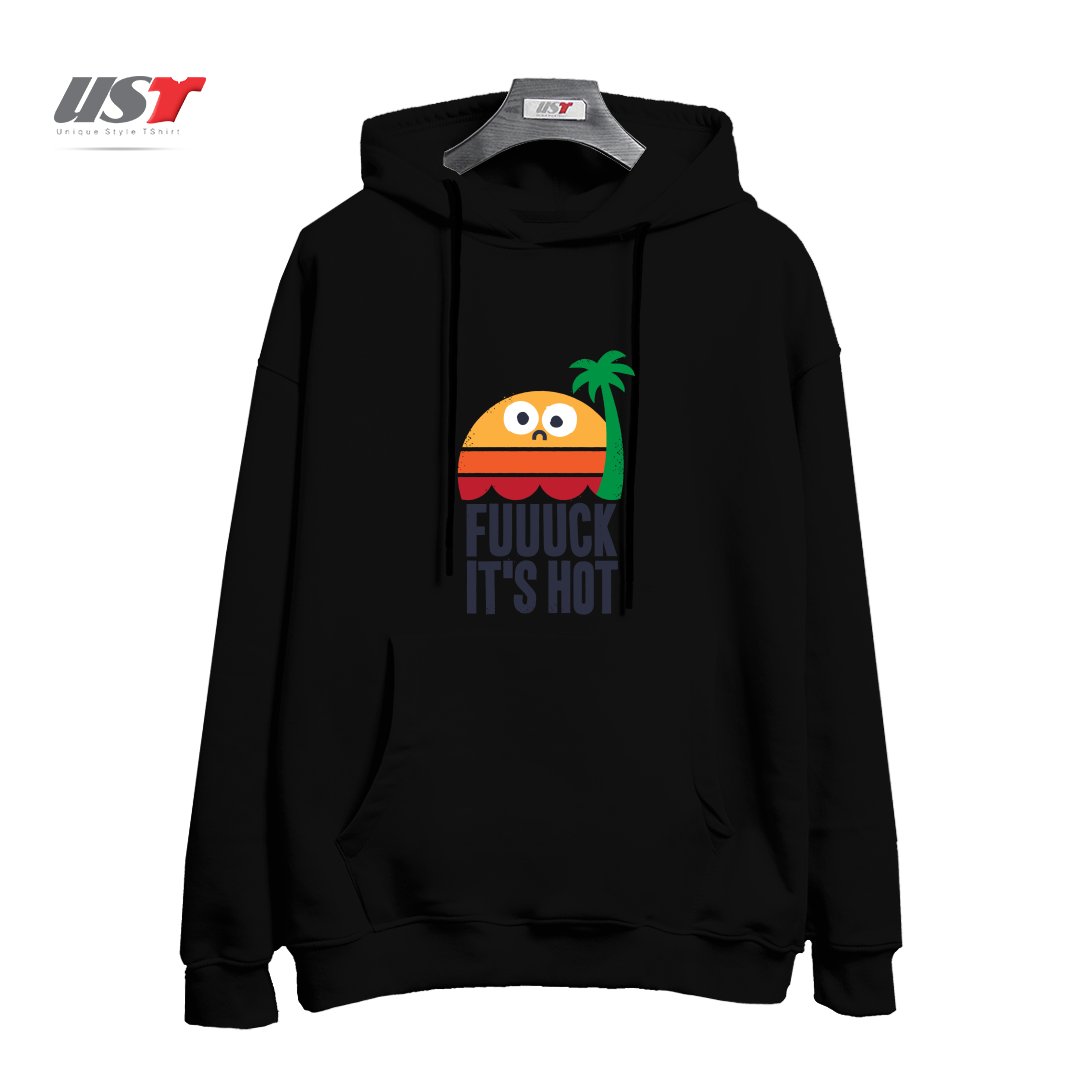 هودی اورسایز طرح HEATED RHETORIC