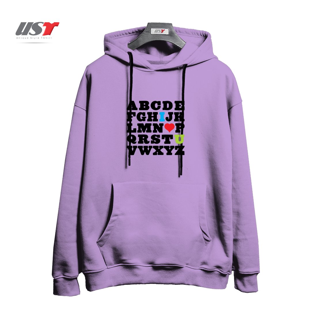 طرح LOVE YOUR FELLOW AS YOURSELF هودی اورسایزرنگ یاسی