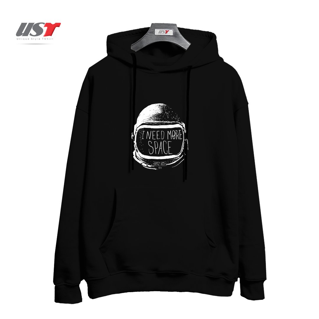 هودی اورسایز طرح NEVER DATE AN ASTRONAUT