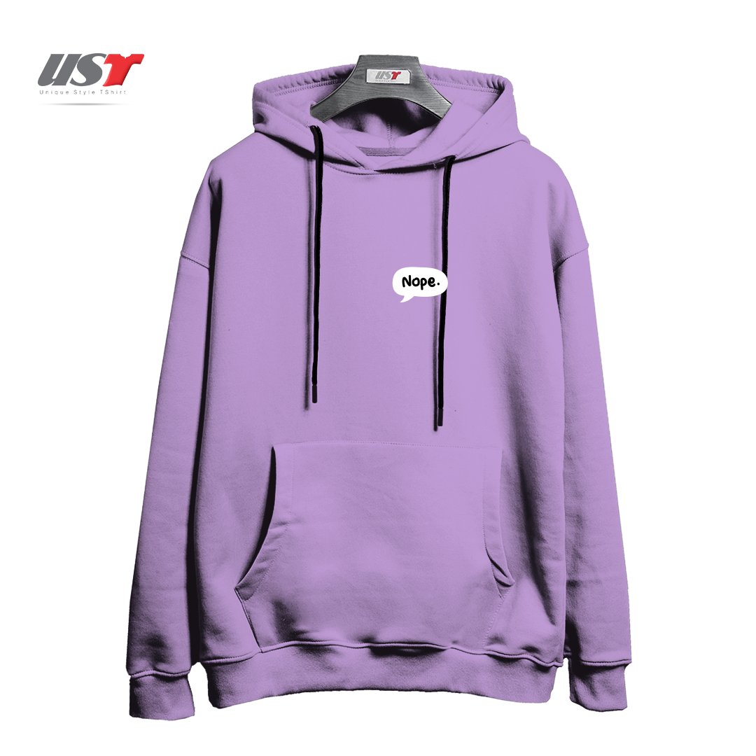 طرح NOPE COMICS SPEECH BALLOON DIALOG BOX هودی اورسایزرنگ یاسی