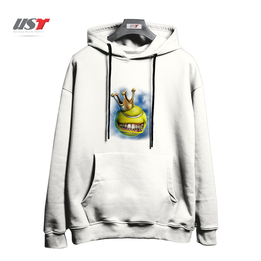 هودی اورسایز طرح CROWN TENNIS