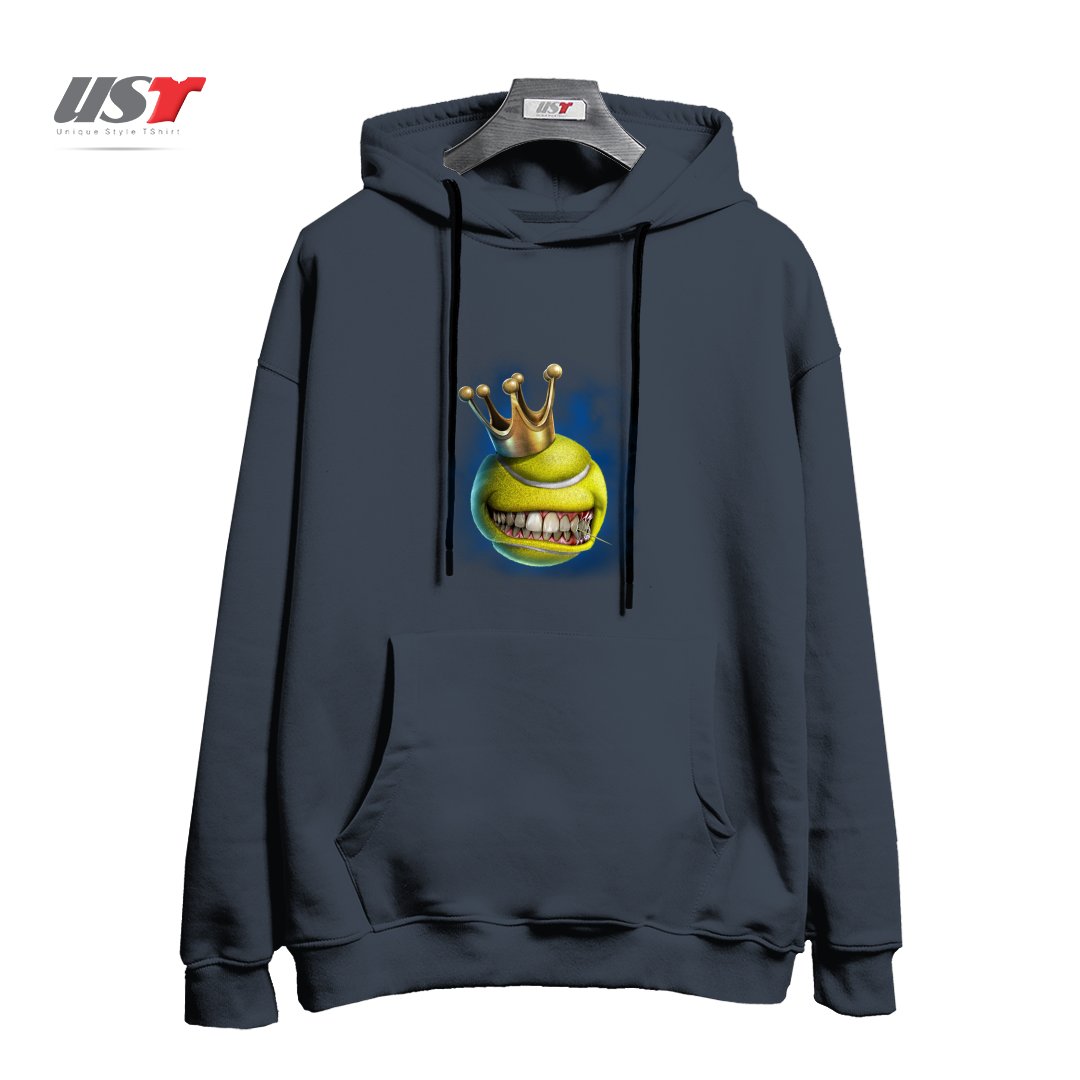 طرح CROWN TENNIS هودی اورسایزرنگ دودی