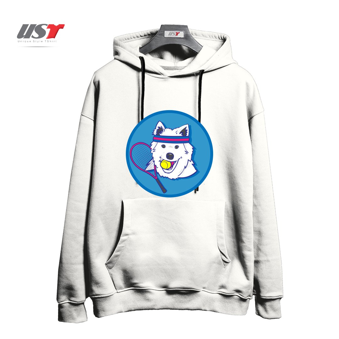 طرح KAYA. هودی اورسایزرنگ سفید