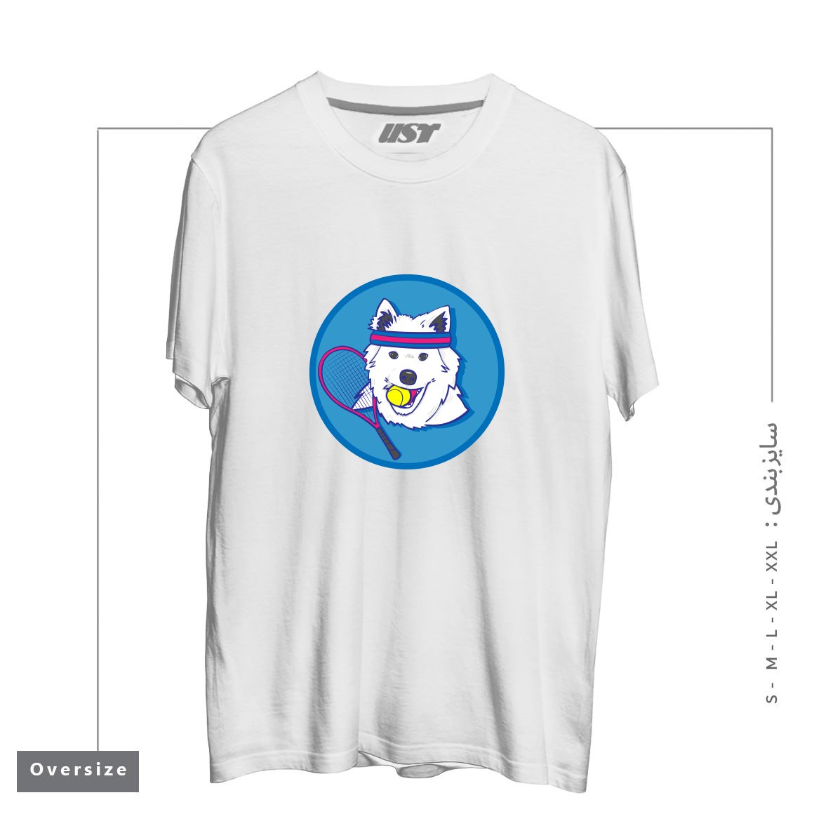 تیشرت اورسایز طرح KAYA.