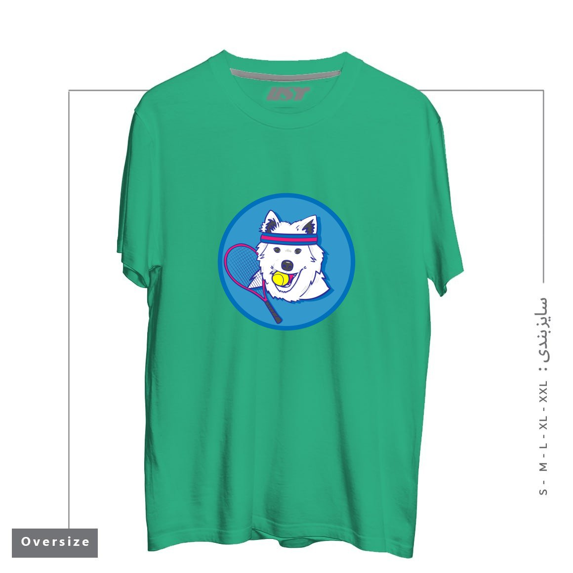 تیشرت اورسایز طرح KAYA.