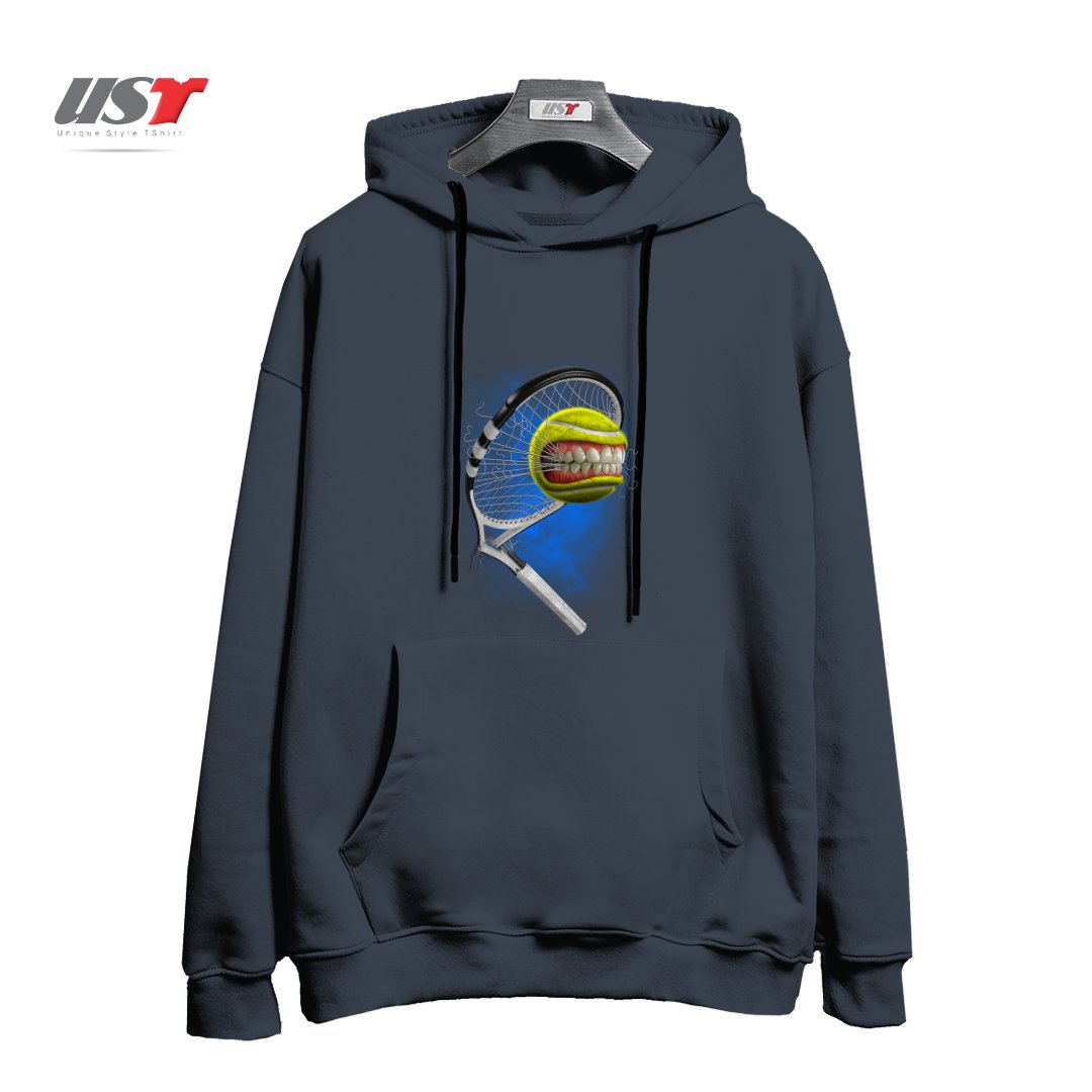 طرح MONSTER TENNIS هودی اورسایزرنگ دودی