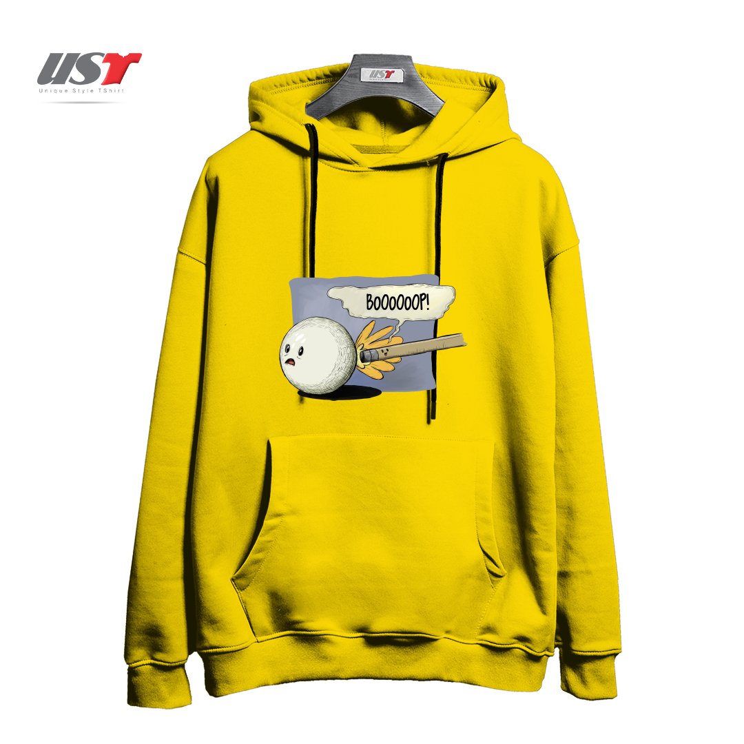 طرح POOL! هودی اورسایزرنگ زرد