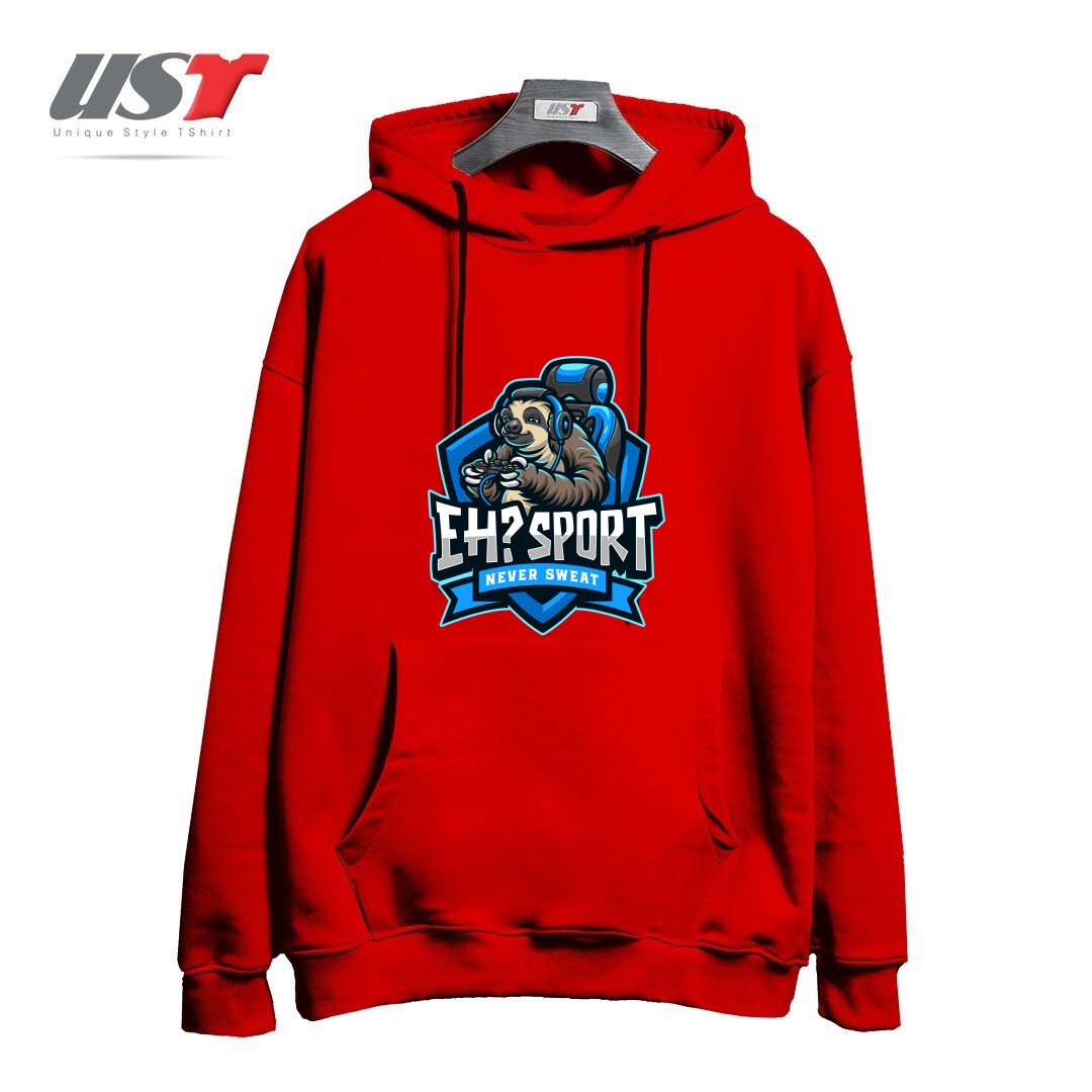 هودی اورسایز طرح EH SPORT