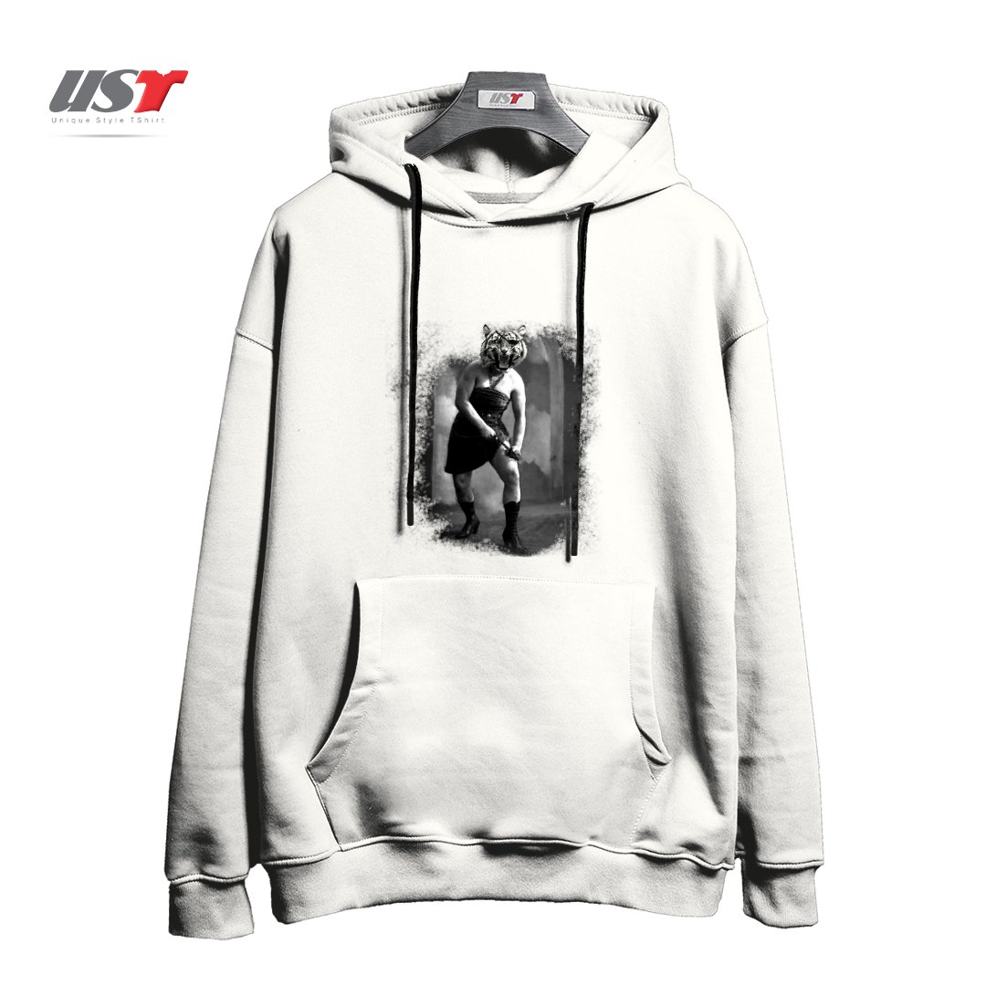 هودی اورسایز طرح EYE OF THE TIGER II