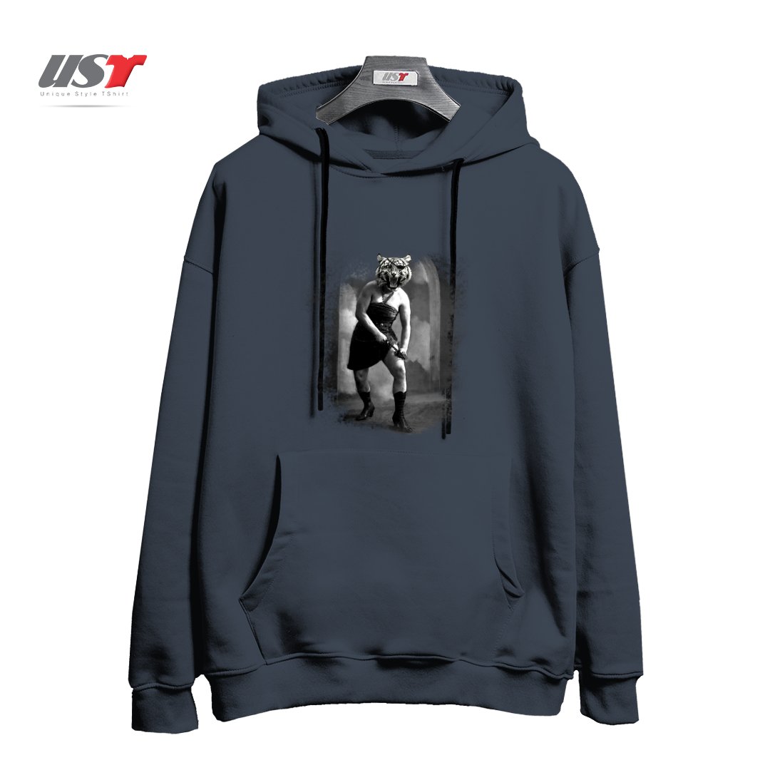 طرح EYE OF THE TIGER II هودی اورسایزرنگ دودی