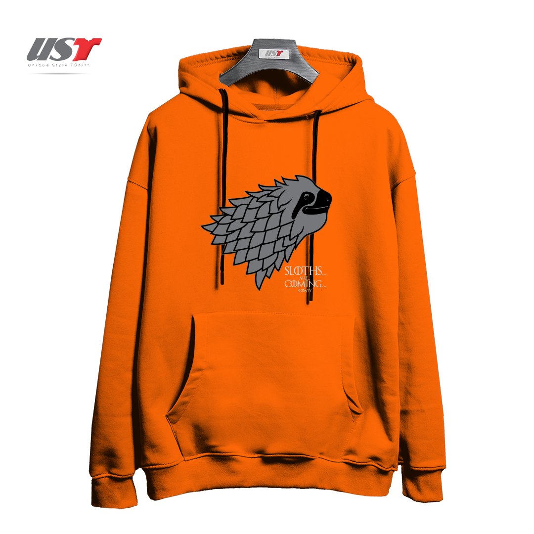 هودی اورسایز طرح SLOTHS ARE COMING!