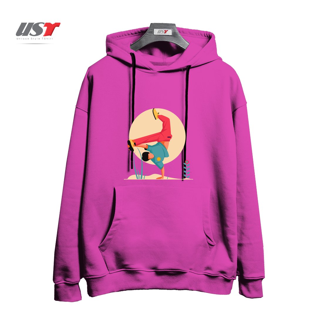 هودی اورسایز طرح Life Style-1