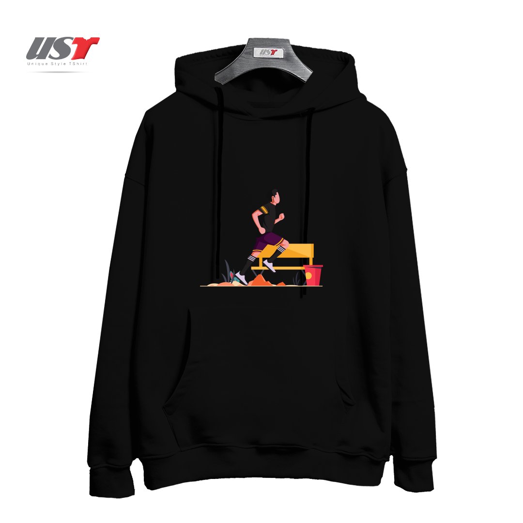 هودی اورسایز طرح Life Style3