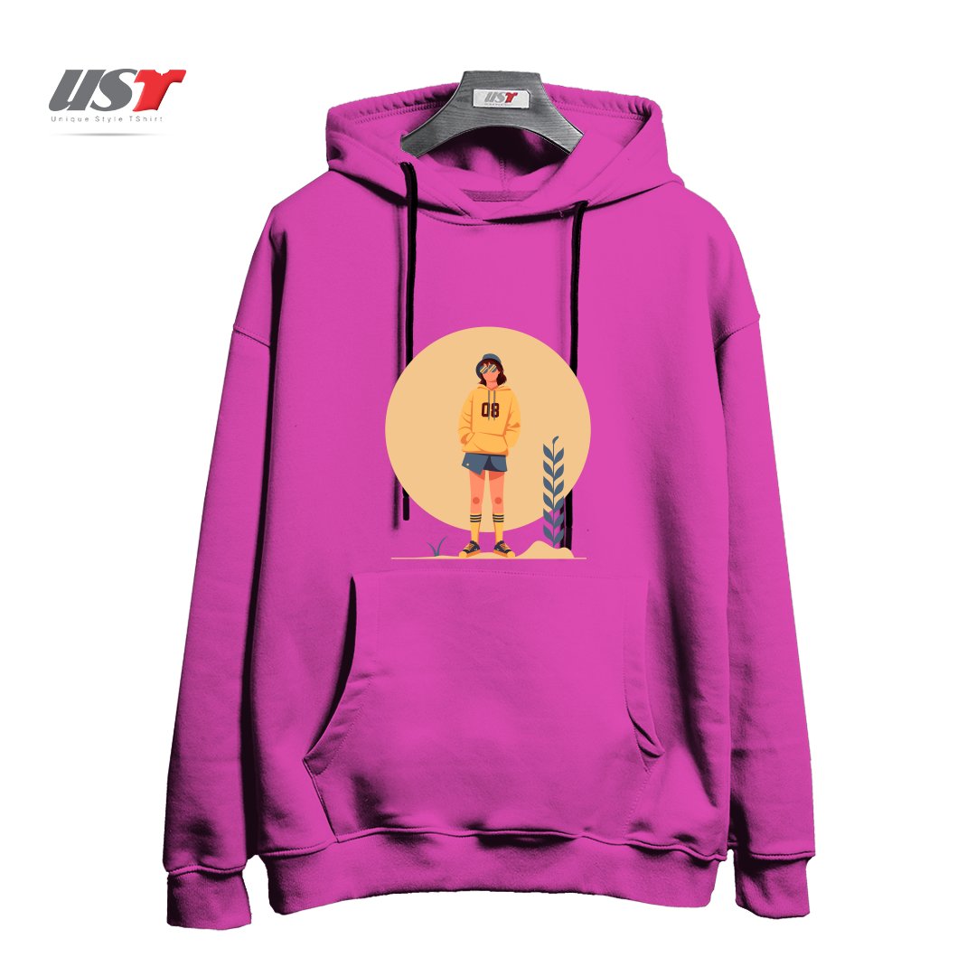 هودی اورسایز طرح Life Style9