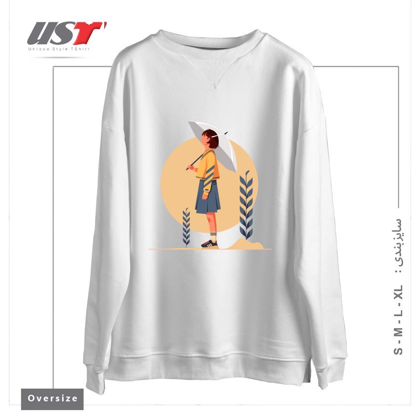 سوییشرت اورسایز طرح Life Style12