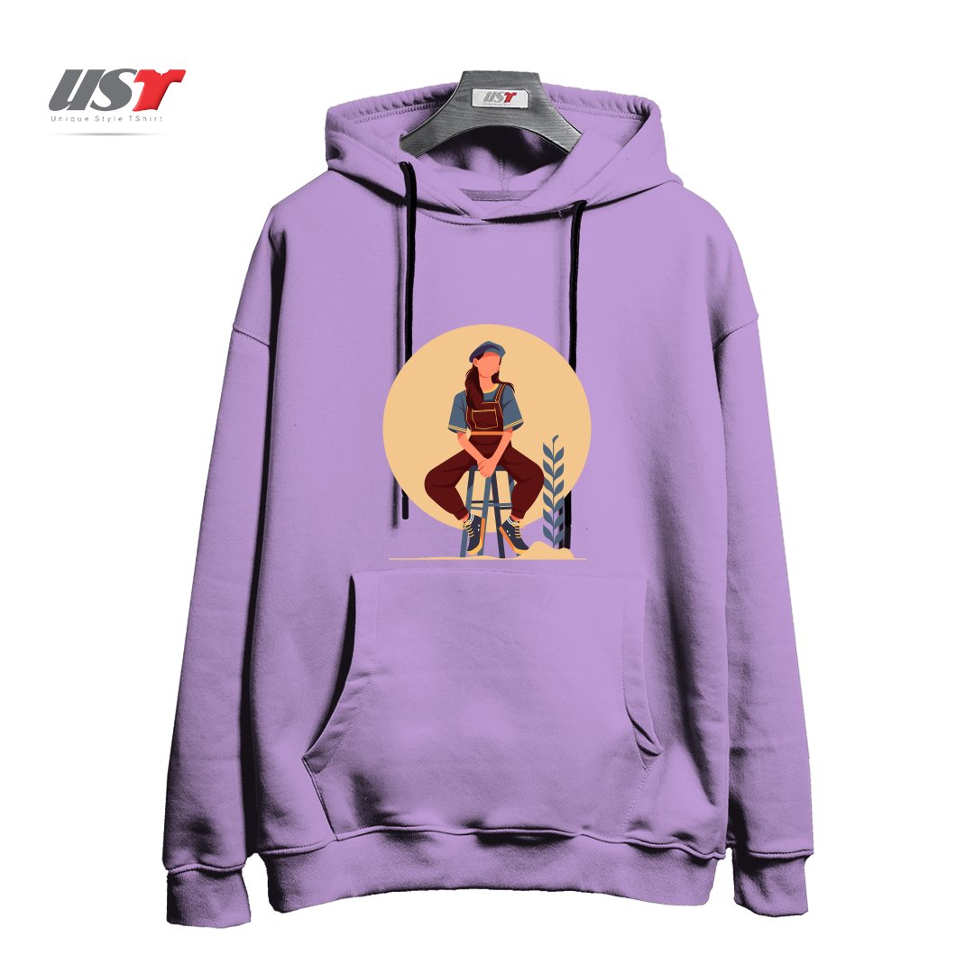 طرح Life Style23 هودی اورسایزرنگ یاسی