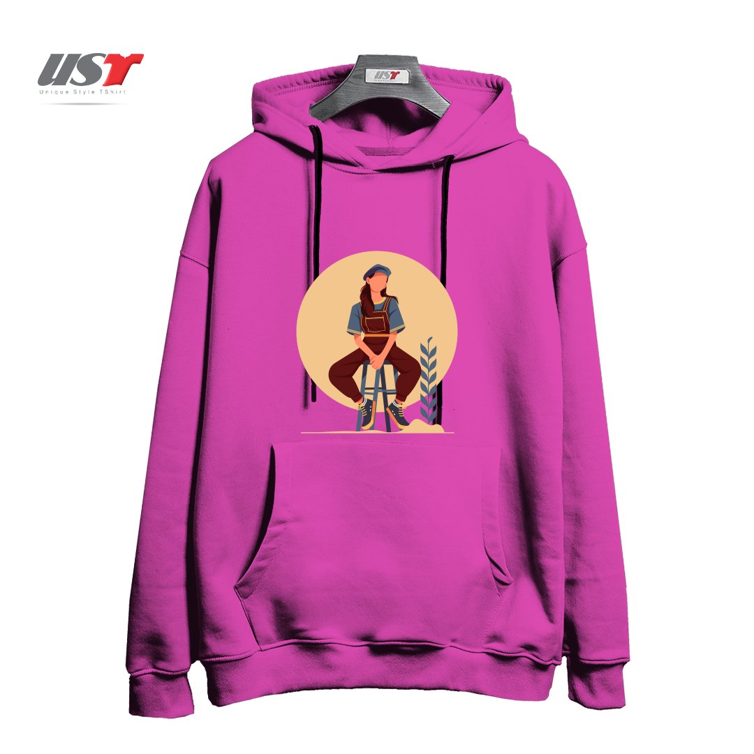 هودی اورسایز طرح Life Style23